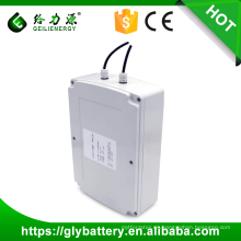 Personalización del cliente 12V 100 ah luz de calle solar batería de litio de almacenamiento solar